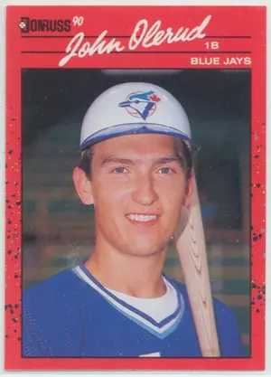 1990 Donruss - John Olerud #711 RC