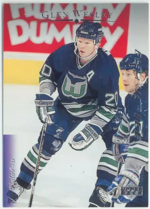 1995-96 UPPER DECK - GLEN WESLEY #137 ELECTRIC ICE