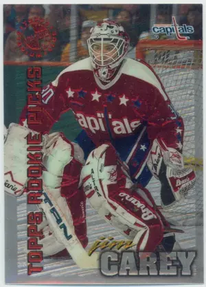 1995-96 TOPPS STADIUM CLUB - JIM CAREY #48 MEMBERS ONLY