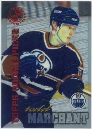 1995-96 TOPPS STADIUM CLUB - TODD MARCHANT #49 MEMBERS ONLY