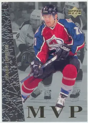 1996-97 COLLECTOR'S CHOICE - CLAUDE LEMIEUX #UD6 MVP
