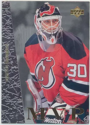 1996-97 COLLECTOR'S CHOICE - MARTIN BRODEUR #UD21 MVP