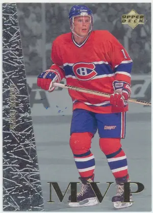 1996-97 COLLECTOR'S CHOICE - SAKU KOIVU #UD38 MVP