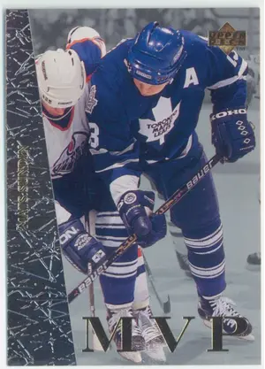 1996-97 COLLECTOR'S CHOICE - MATS SUNDIN #UD44 MVP