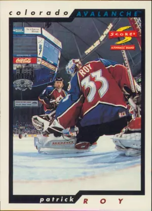 1996-97 SCORE - PATRICK ROY #1