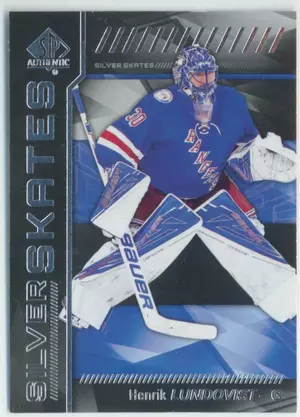 2016-17 SP AUTHENTIC - HENRIK LUNDQVIST #SS-HL SILVER SKATES