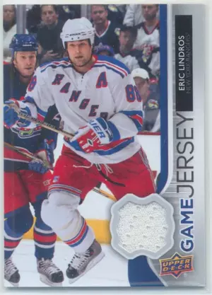 2014-15 UPPER DECK - ERIC LINDROS #GJ-LI GAME JERSEY