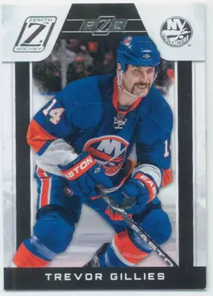 2010-11 ZENITH - TREVOR GILLIES #143 ROOKIE 225/999