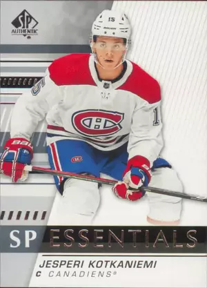 2019-20 SP AUTHENTIC - JESPERI KOTKANIEMI #SPE-JK SP ESSENTIALS
