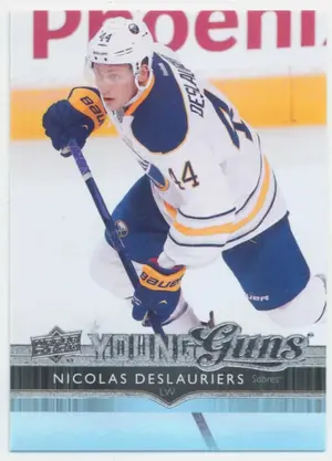 2014-15 UPPER DECK - NICOLAS DESLAURIERS #207 YOUNG GUNS