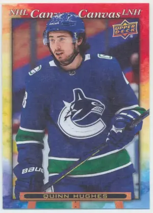 2021-22 TIM HORTONS - QUINN HUGHES #C-6 CANVAS
