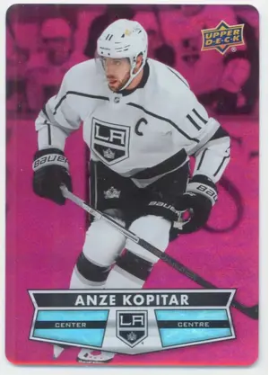 2021-22 TIM HORTONS - ANZE KOPITAR #DC-17 RED DIE CUT
