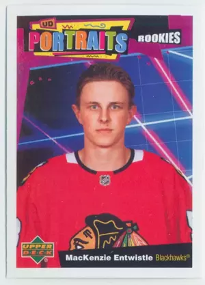 2020-21 UPPER DECK - MacKENZIE ENTWISTLE #P-63 PORTRAITS