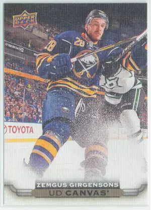 2015-16 UPPER DECK - ZEMGUS GIRGENSONS #C10 CANVAS