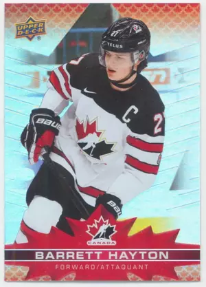 2021-22 TIM HORTONS TEAM CANADA - BARRETT HAYTON #61