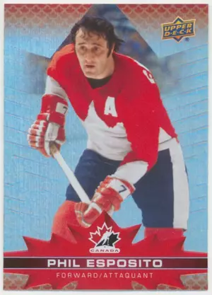 2021-22 TIM HORTONS TEAM CANADA - PHIL ESPOSITO #89