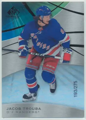 2019-20 SP GAME USED - JACOB TROUBA #30 RAINBOW 193/275