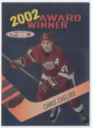 2002-03 TOPPS TOTAL - CHRIS CHELIOS #AW8 AWARD WINNER