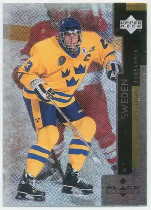 1997-98 BLACK DIAMOND - JOHAN FORSANDER #99 RC