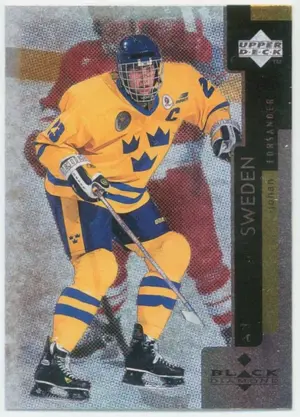 1997-98 BLACK DIAMOND - JOHAN FORSANDER #99 RC