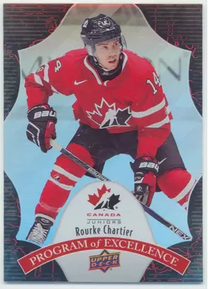 2016 TEAM CANADA JUNIORS - ROURKE CHARTIER #POE-12 PROGRAM OF EXCELLENCE