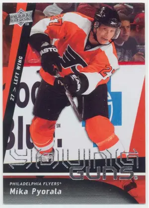 2009-10 UPPER DECK - MIKA PYORALA #230 YOUNG GUNS