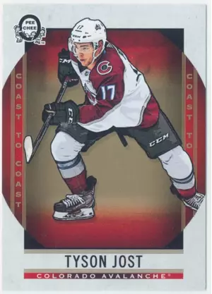 2018-19 O-PEE-CHEE COAST TO COAST - TYSON JOST #81