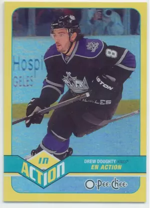 2011-12 O-PEE-CHEE - DREW DOUGHTY #A13 IN ACTION