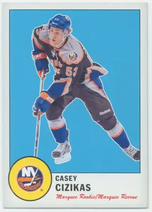 2012-13 O-PEE-CHEE - CASEY CIZIKAS #583 ROOKIE RETRO