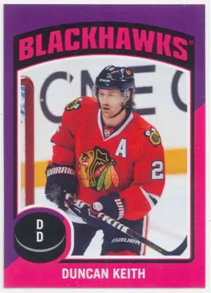 2014-15 O-PEE-CHEE - DUNCAN KEITH #ST-12 STICKERS