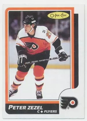 1986-87 O-PEE-CHEE - PETER ZEZEL #190