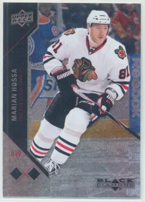 2011-12 BLACK DIAMOND - MARIAN HOSSA #127 DOUBLE DIAMOND