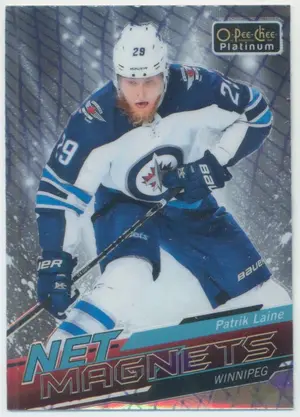 2018-19 O-PEE-CHEE PLATINUM - PATRIK LAINE #NM-8 NET MAGNETS