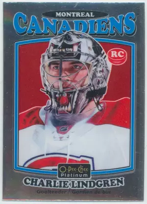 2016-17 O-PEE-CHEE PLATINUM - CHARLIE LINDGREN #R-67 RETRO