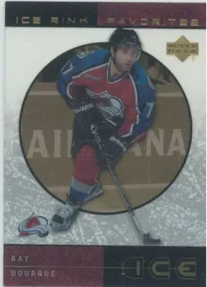 2000-01 ICE - RAY BOURQUE #FP3 ICE RINK FAVORITES