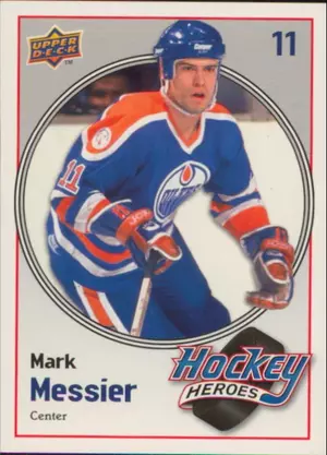 2009-10 UPPER DECK - MARK MESSIER #HH20 HOCKEY HEROES