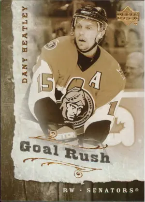2006-07 UPPER DECK - DANY HEATLEY #GR3 GOAL RUSH
