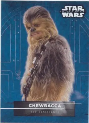 2016 Star Wars The Force Awakens - Chewbacca Character Stickers #7