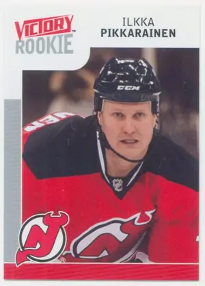 2009-10 VICTORY - ILKKA PIKKARAINEN #317 ROOKIE