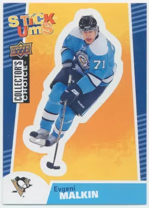 2009-10 COLLECTOR'S CHOICE - EVGENI MALKIN #SU23 STICK-UMS