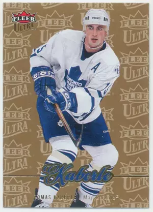 2007-08 FLEER ULTRA - TOMAS KABERLE #18 GOLD MEDALLION