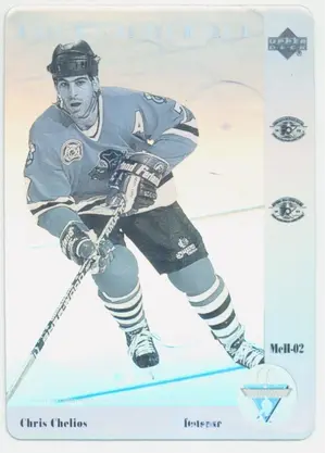 1991-92 McDONALD'S - CHRIS CHELIOS #MCH-02 HOLOGRAMS