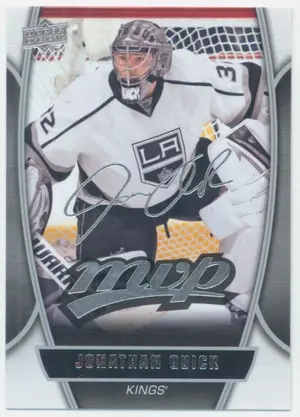2013-14 UPPER DECK - JONATHAN QUICK #30 MVP