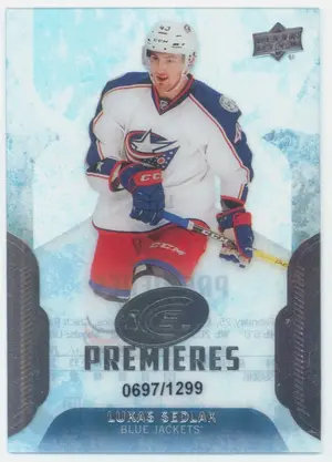 2016-17 UPPER DECK ICE - LUKAS SEDLAK #133 ICE PREMIERES 697/1299