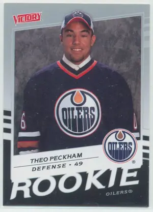 2008-09 VICTORY - THEO PECKHAM #239 ROOKIE