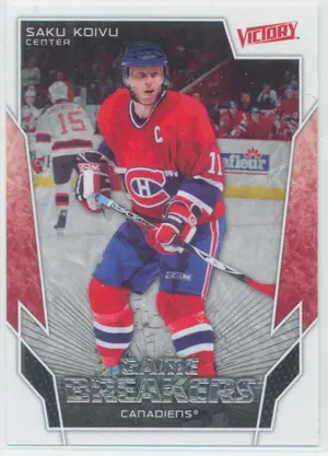 2007-08 VICTORY - SAKU KOIVU #GB4 GAME BREAKERS
