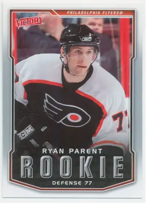 2007-08 VICTORY - RYAN PARENT #216 ROOKIE
