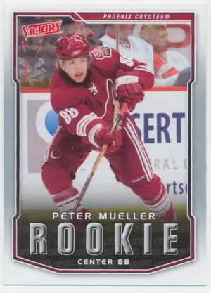 2007-08 VICTORY - PETER MUELLER #336 ROOKIE