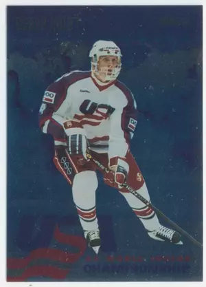 1993-94 DONRUSS - DERON QUINT #USA18 WORLD JUNIOR CHAMPIONSHIP