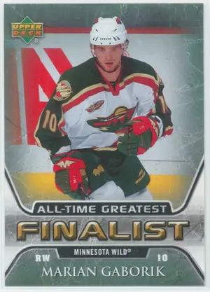 2005-06 UPPER DECK - MARIAN GABORIK #29 ALL-TIME GREATEST FINALIST